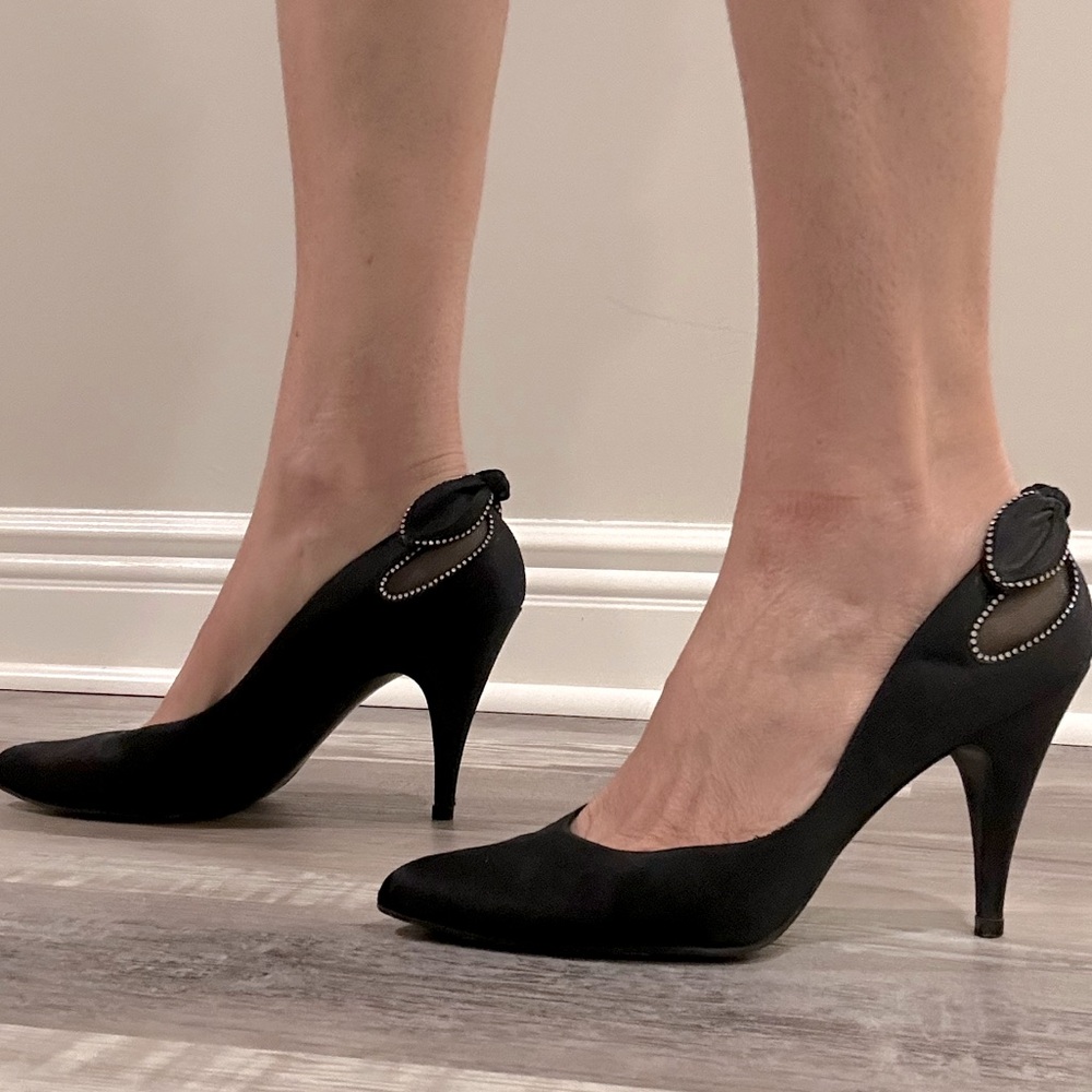 Vintage Stuart Weitzman for Martinique evening shoe